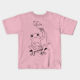 Kite Frog Kids T-Shirt